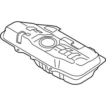 Hyundai 31150-1G500 Fuel Tank Assembly 31150-1G500 Hyundai Fuel Tank Assembly Illustration 1 of 1