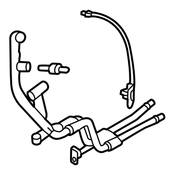 Hyundai 28682-P0000 Hose & Tube Assembly-EHRS Water 28682-P0000 Hyundai Hose & Tube Assembly-EHRS Water Illustration 1 of 1