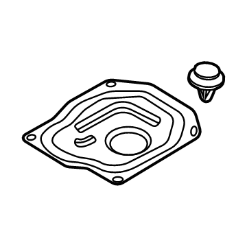 31106-P2000 Hyundai Cover Assembly-Fuel Pump A/S Illustration 1 of 1