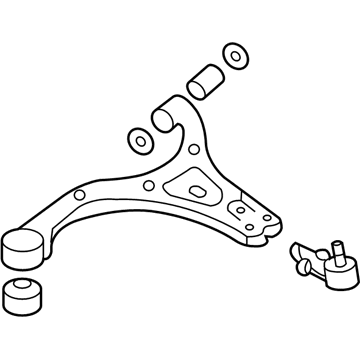 Hyundai 54501-4D100 Front Lower Arm Complete Right Hand 54501-4D100 Hyundai Front Lower Arm Complete Right Hand Illustration 1 of 1
