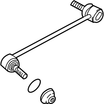 54840-26100-AS Hyundai Front Stabilizer Link Assembly Right Hand   Illustration 1 of 1