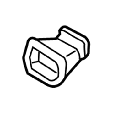 Hyundai 97490-3X000-RA5 Side Air Ventilator Duct Assembly Right Hand 97490-3X000-RA5 Hyundai Side Air Ventilator Duct Assembly Right Hand Illustration 1 of 1