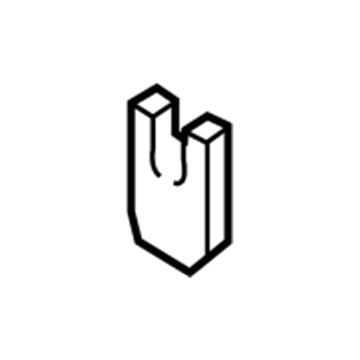 Hyundai 25397-1D000 Clip 25397-1D000 Hyundai Clip Illustration 1 of 1