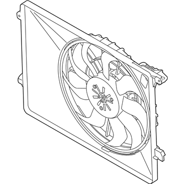 2024 Hyundai Palisade Cooling Fan Assembly - 25380-S8500