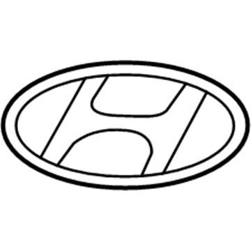 86300-0U000 Hyundai Symbol Mark Emblem Illustration 1 of 1