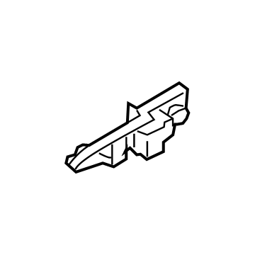 82665-J3000 Hyundai Front Door Outside Handle Base Assembly Right Hand Illustration 1 of 1