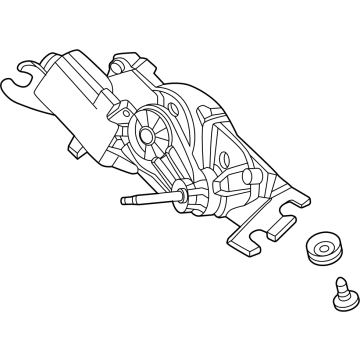 2024 Hyundai Santa Fe Hybrid Wiper Motor - 98700-P6000