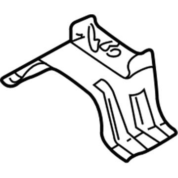 Hyundai 65113-25000 Center Floor Reinforcement Assembly 65113-25000 Hyundai Center Floor Reinforcement Assembly Illustration 1 of 1