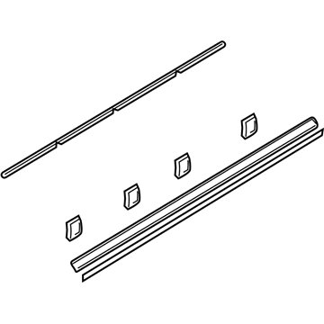Hyundai Sonata Door Moldings - 87711-3K500