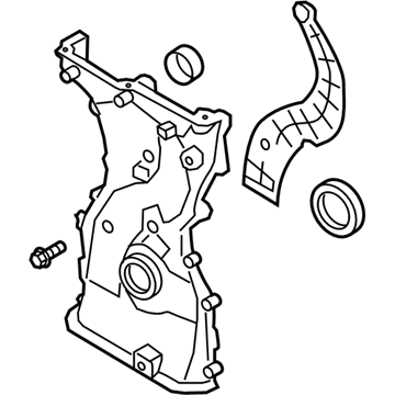 2012 Hyundai Genesis Coupe Timing Cover - 21350-2C100