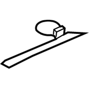 84637-G2000-T9Y Hyundai Rubber Mat Illustration 1 of 1