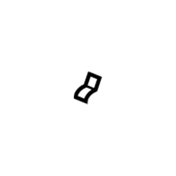 Hyundai 89460-1E170-MFL Rear Right Hand Seat Back Cover 89460-1E170-MFL Hyundai Rear Right Hand Seat Back Cover Illustration 1 of 1