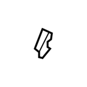 89430-1E060 Hyundai Lock Assembly Rear Seat Back Right Hand Illustration 1 of 1
