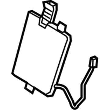 88397-A5600 Hyundai Ventilation Assembly-Front Seat Back Illustration 1 of 1