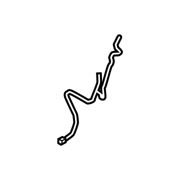 88571-R6010 Hyundai WIRING HARNESS-FR SEAT BACK,LH Illustration 1 of 1