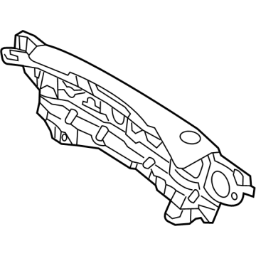 Hyundai 84124-R6000 Dash Panel Insulator 84124-R6000 Hyundai Dash Panel Insulator Illustration 1 of 1