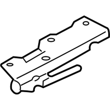 81647-38000 Hyundai Guide Assembly-Sunroof Rear,LH Illustration 1 of 1