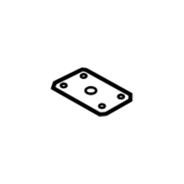 65885-2W000 Hyundai Bracket Assembly-Spare Tire Carr Mounting,R Illustration 1 of 1