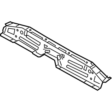 65521-2W000 Hyundai Ext Assembly-RR Floor,FR Illustration 1 of 1