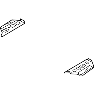 65532-2W000 Hyundai Panel-Rear Floor Side,LH Illustration 1 of 1