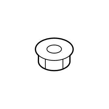 13185-06003 Hyundai Nut-Cap Illustration 1 of 1