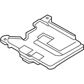 2013 Hyundai Accent Battery Tray - 37150-1R370
