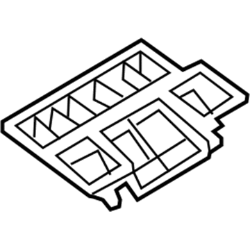 97137-3K000 Hyundai Duct Assembly-Plenum   Illustration 1 of 1