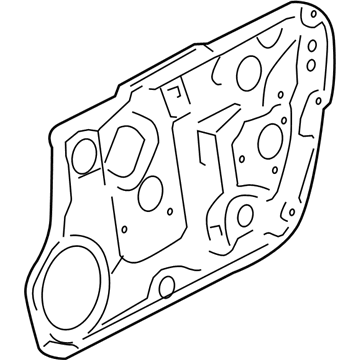 Hyundai Azera Window Regulator - 83481-3L000