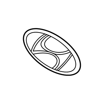 2025 Hyundai Venue Emblem - 86300-K2100