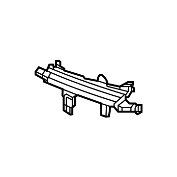 Hyundai 92405-GI100 LAMP ASSY-REAR R/REFL,LH 92405-GI100 Hyundai LAMP ASSY-REAR R/REFL,LH Illustration 1 of 1