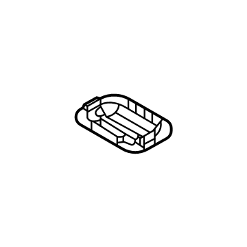 85727-G3000-NNB Hyundai BRACKET-LWR Illustration 1 of 1