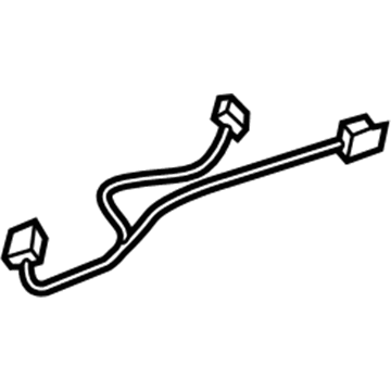 Hyundai 84624-G3000 Extension Wiring-Console Front 84624-G3000 Hyundai Extension Wiring-Console Front Illustration 1 of 1