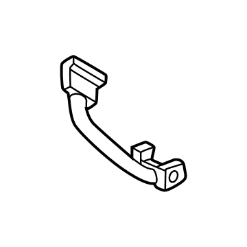 Hyundai 84415-KL000 BRACKET ASSY-BRAKE PEDAL STOPP 84415-KL000 Hyundai BRACKET ASSY-BRAKE PEDAL STOPP Illustration 1 of 1