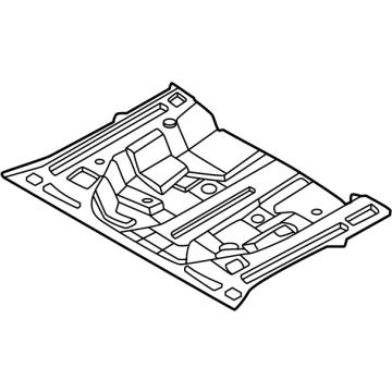 Hyundai Kona Floor Pan - 65513-BE400