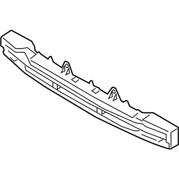 Hyundai 86631-K2100 Beam Rear Bumper 86631-K2100 Hyundai Beam Rear Bumper Illustration 1 of 1