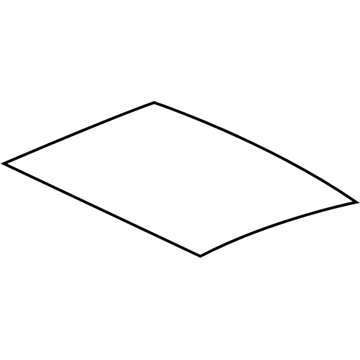 Hyundai 81612-3S010 Panel Assembly-Panoramaroof Rear Glass 81612-3S010 Hyundai Panel Assembly-Panoramaroof Rear Glass Illustration 1 of 1