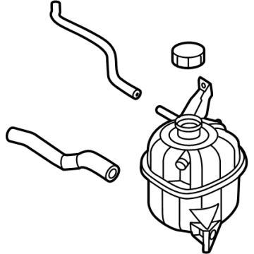2024 Hyundai Santa Fe Hybrid Coolant Reservoir - 25430-P7000