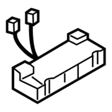 Hyundai 95800-2E520 Bracket RH-TPMS 95800-2E520 Hyundai Bracket RH-TPMS Illustration 1 of 1