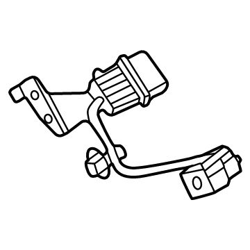 Hyundai 921D8-L1600 WIRING ASSY-AUXILIARY LAMP,LH 921D8-L1600 Hyundai WIRING ASSY-AUXILIARY LAMP,LH Illustration 1 of 1