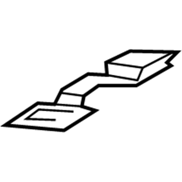 85462-3X000 Hyundai Bracket Assembly-ASSIAT Handle Front Illustration 1 of 1