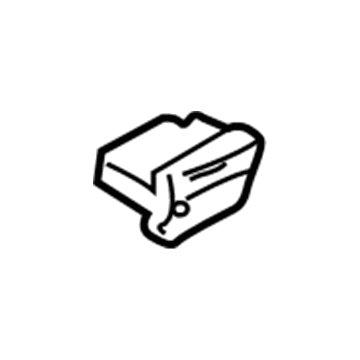Hyundai 93715-25000 Blanking-Rear Window Defroster 93715-25000 Hyundai Blanking-Rear Window Defroster Illustration 1 of 1