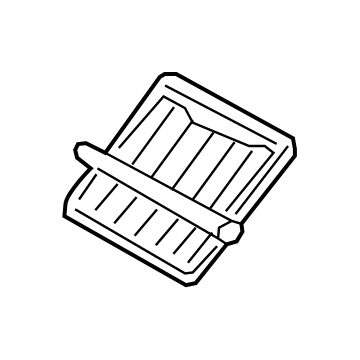 Hyundai 97145-D2500 Door Assembly-Temperature(A) 97145-D2500 Hyundai Door Assembly-Temperature(A) Illustration 1 of 1