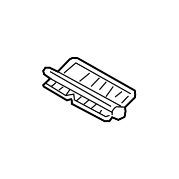 Hyundai 97146-D2500 Door Assembly-Ventilator Right 97146-D2500 Hyundai Door Assembly-Ventilator Right Illustration 1 of 1