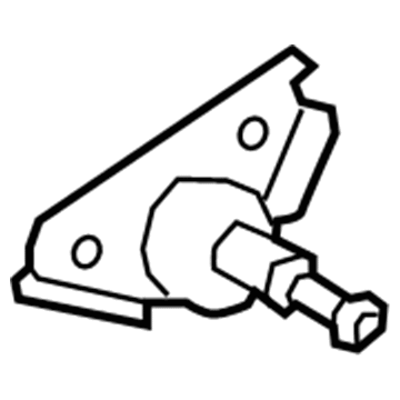 Hyundai 89752-G2000 Bracket Assembly-Rear Seat Lower Side 89752-G2000 Hyundai Bracket Assembly-Rear Seat Lower Side Illustration 1 of 1