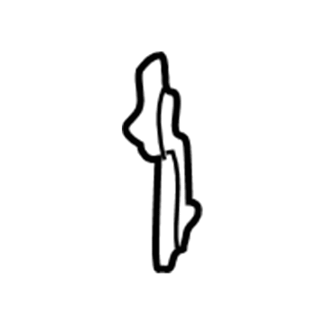 94366-39000 Hyundai Plate-Warning Symbol,LH Illustration 1 of 1