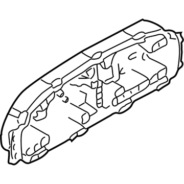 Hyundai 94365-39000 Case-Cluster,Lower 94365-39000 Hyundai Case-Cluster,Lower Illustration 1 of 1