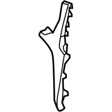 84730-2W000-RYN Hyundai Crash Pad Driver Side Panel Right Hand Illustration 1 of 1