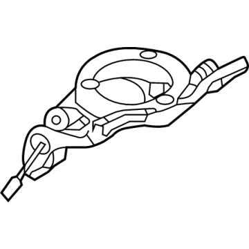 54641-D2000 Hyundai Bracket-Shock Absorber,RH Illustration 1 of 1