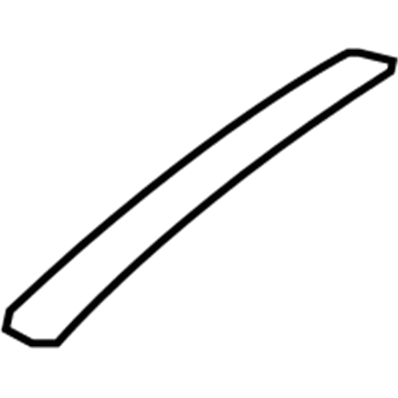 Hyundai 87252-B8000-3F Cover-Roof Rack Front RH 87252-B8000-3F Hyundai Cover-Roof Rack Front RH Illustration 1 of 1