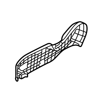 88020-N9010-NNB Hyundai Shield Cover Assembly-FR Seat OTR Illustration 1 of 1